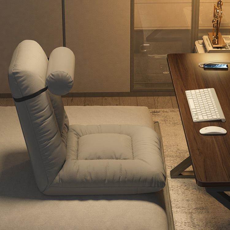 懒人沙发榻榻米学生宿舍单人折叠飘窗小座椅可睡可躺床上靠背椅子