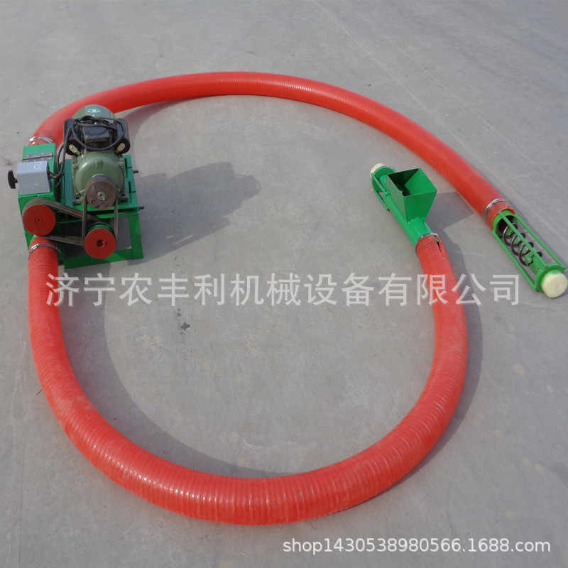 车载移动双管吸粮机图片