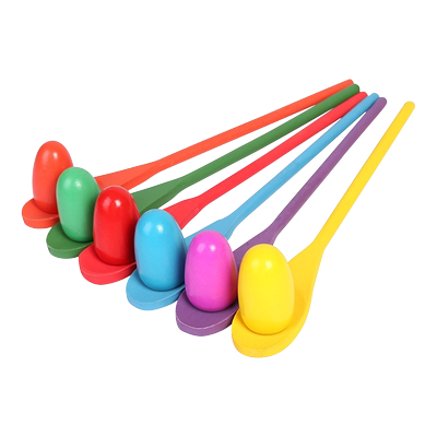 平衡棒木勺托球早教感统训练器材