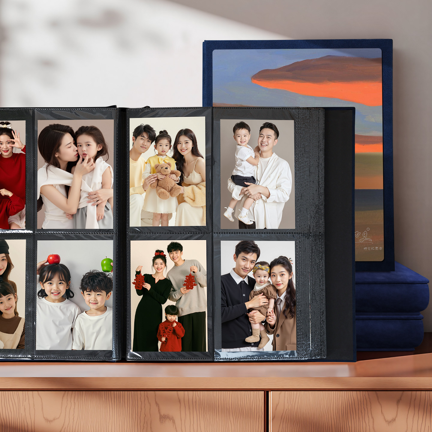 情侣竖版相册大容量纪念册插页5寸6恋爱记录照片收纳纪念影集相薄