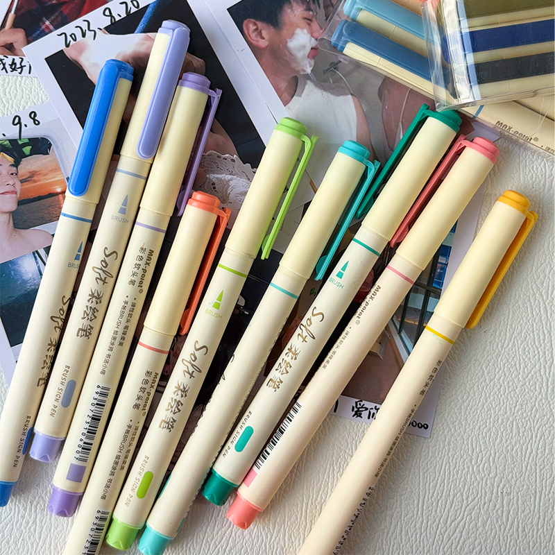 情侣手写拍立得专用细软笔