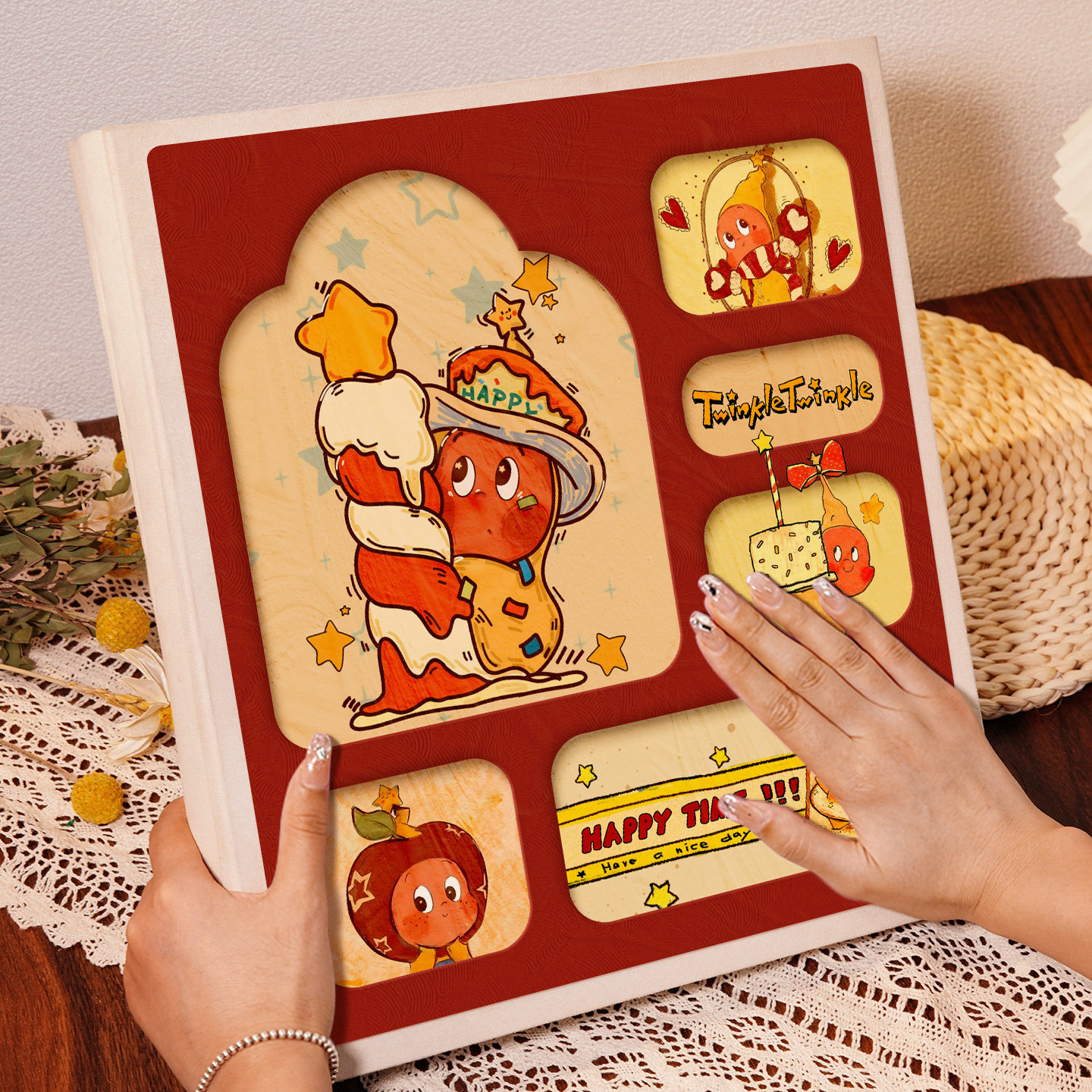 插页相册大容量卡通相簿