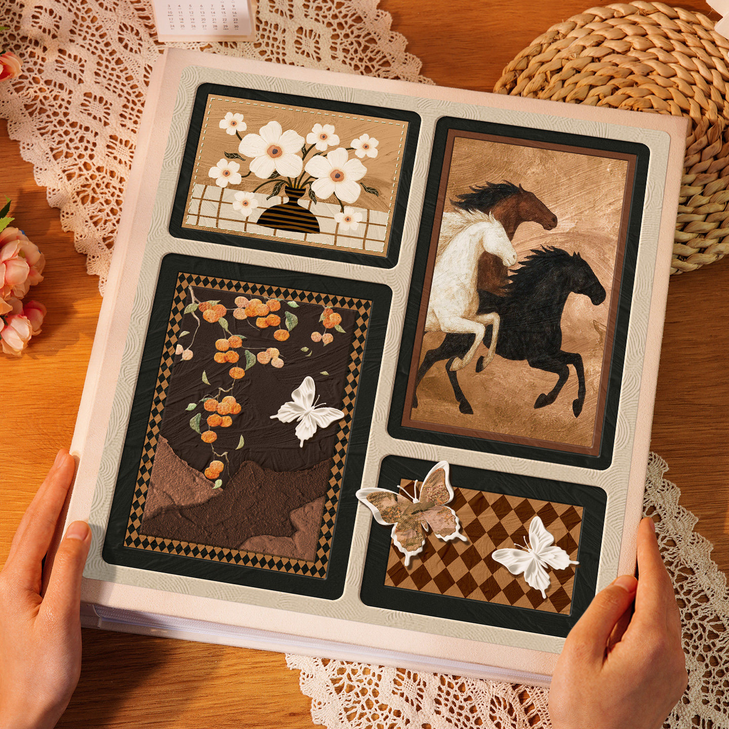 插页式相册本照片收纳相簿