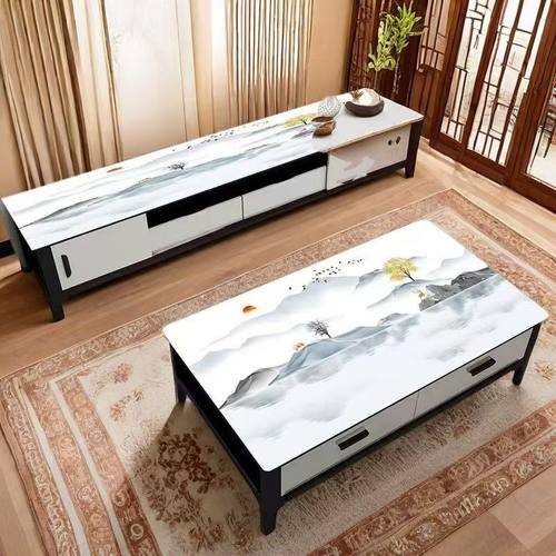 桌布pvc软玻璃防水电视柜厚桌垫