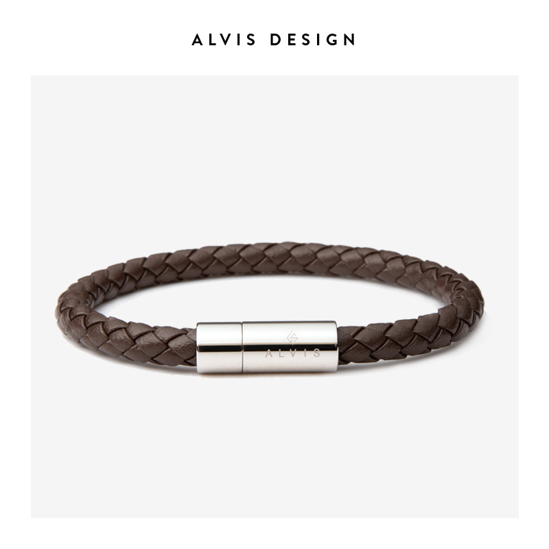 「ALVIS」轻奢复古男士真皮手链