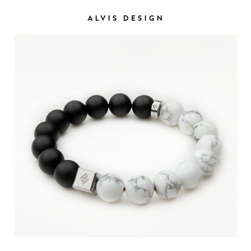 「ALVIS」撞色设计情侣手链