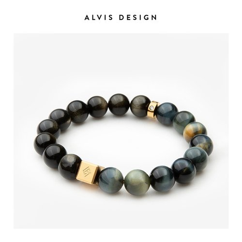 「ALVIS」天然梦幻虎眼石手链