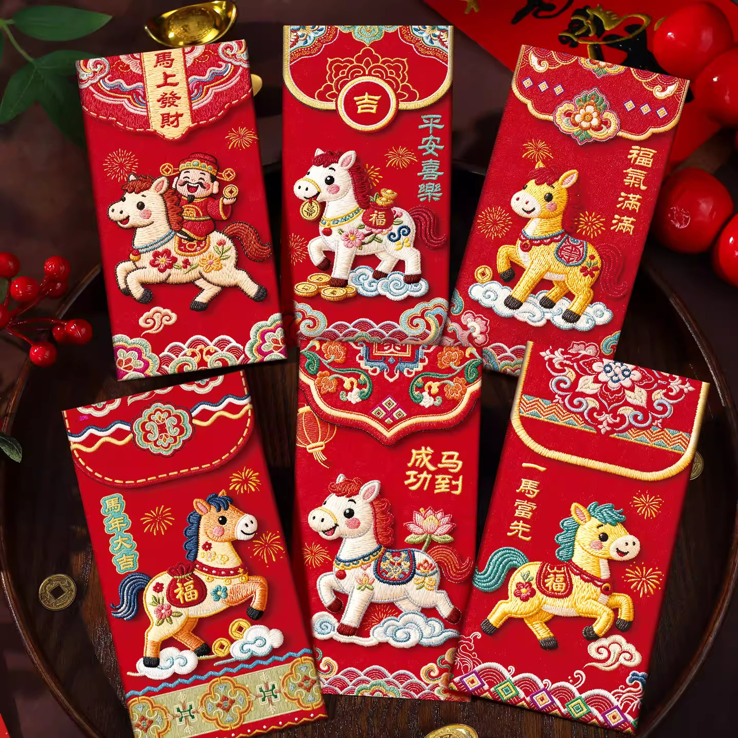 2026马年创意利是封通用红包个性婚庆用品喜庆百元千元压岁红包袋,节庆用品/礼品,创意礼盒/礼品套组,淘宝优惠券,粉丝福利购,淘宝优惠卷