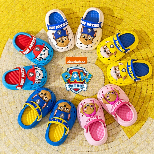 Детские слайдеры, летние нескользящие тапочки для мальчиков