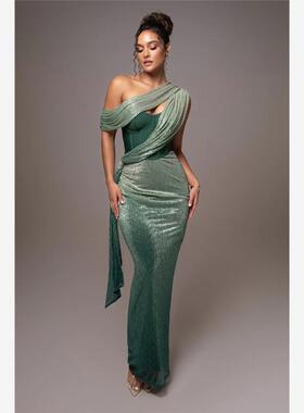 Sexy Glitter Long Dress Maxi Dresses Evening Party Gowns
