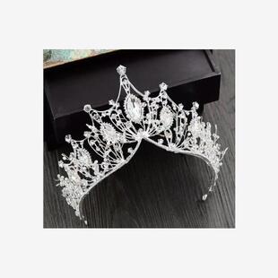 Crown Diadem Bridal Crystal Queen Headpie Wedding