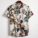 Mens Vacation Clothing Casual Blouse Plus Size