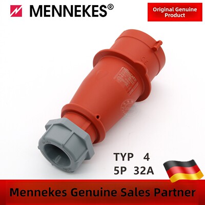 正品Mannekes Mennekes工业插座防水插头type 3 5芯16A/32A