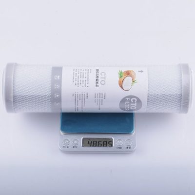 净水器滤芯CTO烧结炭压缩碳棒活性炭 10寸直饮纯水机前置过滤配件