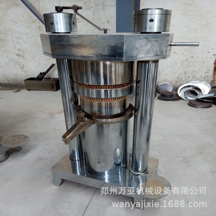全自动芝麻液压香油机 小型花生菜籽榨油机 商用食用油压榨机