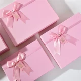 Прямоугольная милая коробка, подарок на день рождения, в корейском стиле