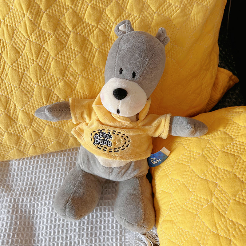 littlebubu熊布布公仔韩国吾卢拉换装动漫正品网红小众毛绒玩具狗