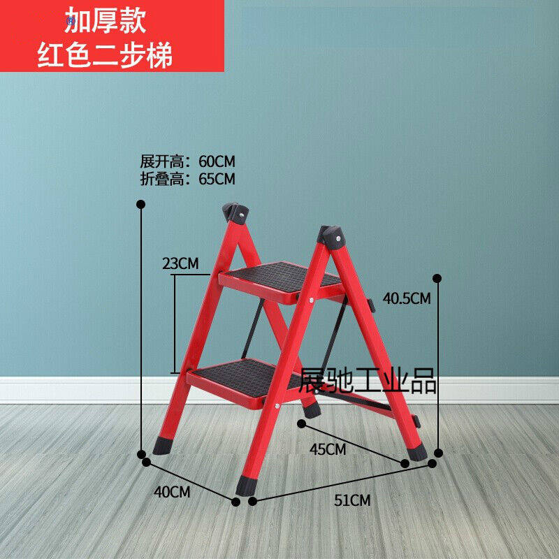 梯子折叠梯多功能爬梯加厚室内人字梯免安装可移动楼梯伸缩梯商用_虎窝淘