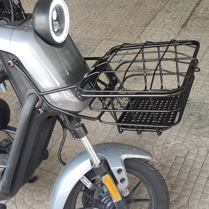 小牛挂篮车筐U系列金属带盖前筐U1/UQi+/U2/U+前车篮菜筐改装配件