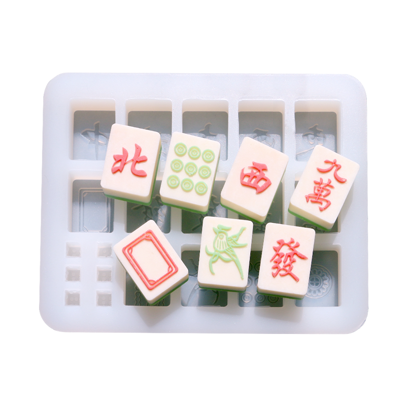 骰子棒棒糖模具全套diy手工制作巧克力蛋糕烘焙发字42大滴胶麻将