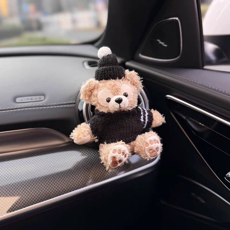 车载香薰汽车空调出风口装饰品2025新款雪莉玫可爱摆件车内香氛女