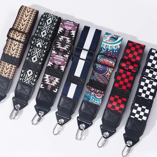 筝友风筝轮背带5cm宽专用彩色肩带线轮变速轮配件加厚提花通用