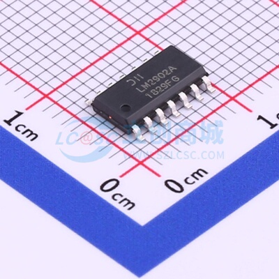 运算放大器 LM2902AS14-13 SO-14 DIODES(美台) 电子元件原装正品