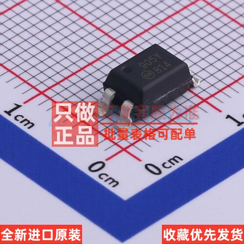 晶体管输出光耦 FOD814SD SMD-4P onsemi(安森美) 电子元器件配单