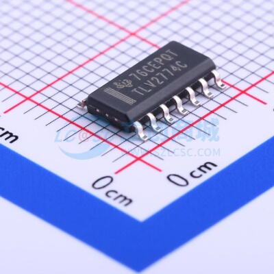 运算放大器 TLV2774CDR SOIC-14 TI/德州 电子元器件配单原装正品