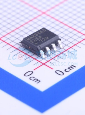 RS-485/RS-422芯片 MAX3443EESA+T SOIC-8 MAXIM(美信) 原装正品