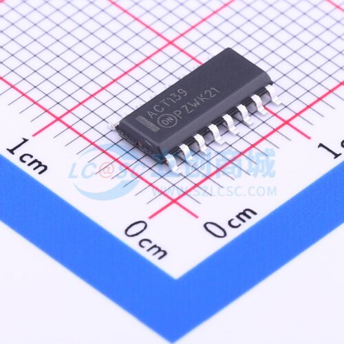 信号开关/编解码器/多路复用器 74ACT139SCX SOIC-16 onsemi(安森