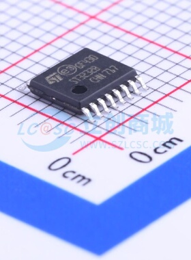 RS232芯片 ST3232BTR TSSOP-16 意法半导体芯片 电子元件原装正品