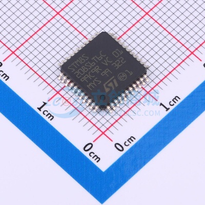 单片机(MCU/MPU/SOC) STM8S208S6T6C LQFP-44 意法半导体芯片
