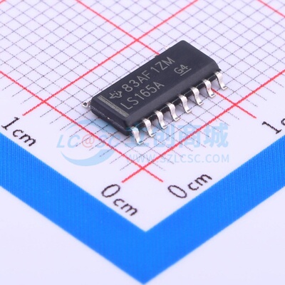 移位寄存器 SN74LS165ADR SOIC-16 TI/德州 电子元件配单原装正品