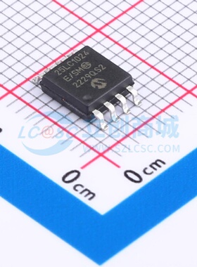 EEPROM 25LC1024T-E/SM SOIJ-8-5.28mm MICROCHIP(美国微芯)