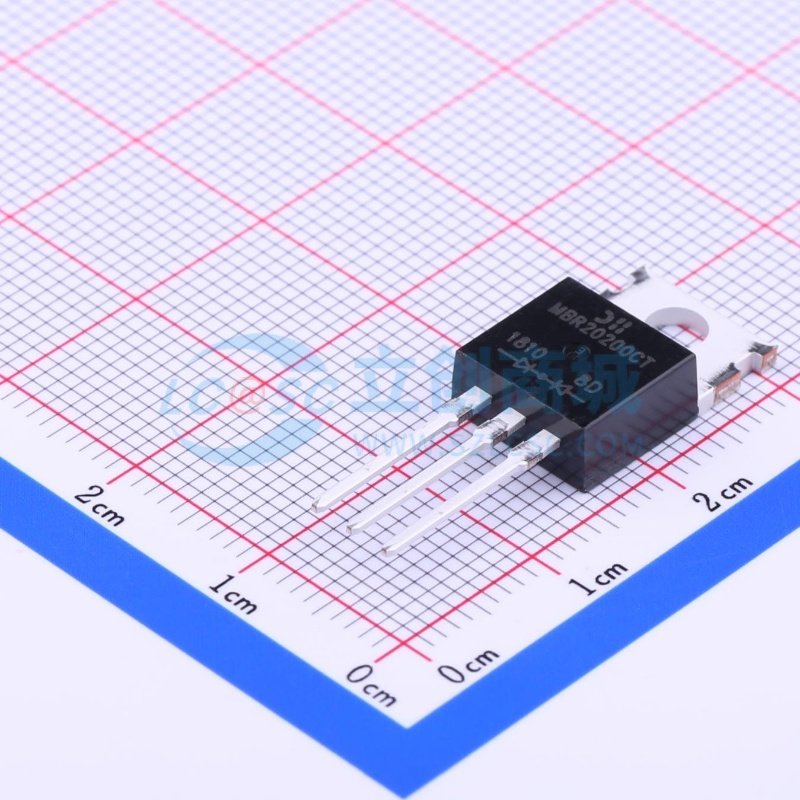 肖特基二极管 MBR20200CT-LJ TO-220 DIODES(美台) 电子元件配单