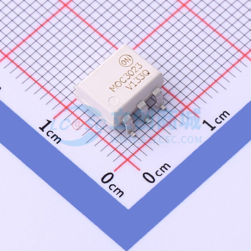 可控硅输出光耦 MOC3023SR2VM SMD-6P onsemi(安森美) 电子元器件 - 实物图