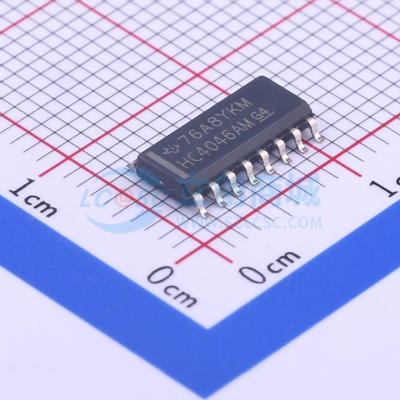 时钟发生器/频率合成器/PLL CD74HC4046AM96 SOIC-16 TI/德州