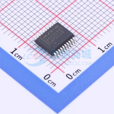 RS-485/RS-422芯片 MAX3160ECAP+T SSOP-20 MAXIM(美信) 原装正品