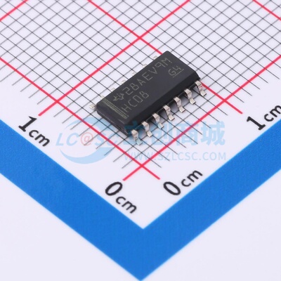 逻辑门 SN74HC08D SOIC-14 TI/德州 电子元器件配单原装正品