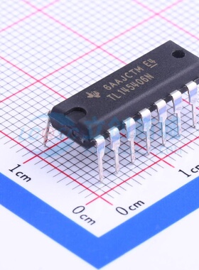 RS232芯片 TL145406N DIP-16 TI/德州 电子元器件配单原装正品