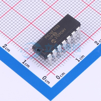 单片机(MCU/MPU/SOC) PIC16F1703-I/P PDIP-14 MICROCHIP(美国微