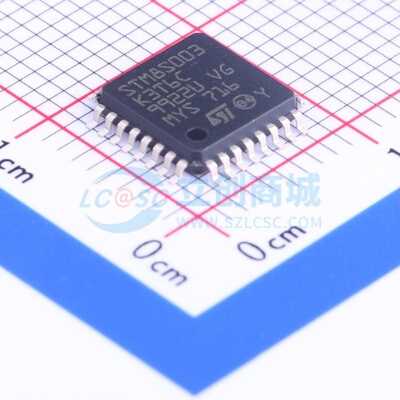 单片机(MCU/MPU/SOC) STM8S003K3T6CTR LQFP-32 意法半导体芯片