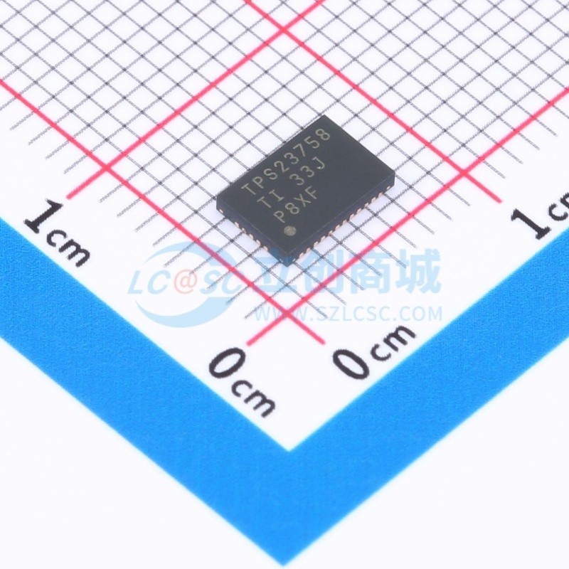 以太网供电(PoE)控制器 TPS23758RJJT RJJ-23 TI/德州 电子元器件