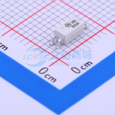 晶体管输出光耦 HMHAA280R2 SOP-4-1.27mm onsemi(安森美) 元器件