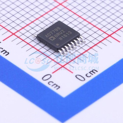 模数转换芯片ADC AD7799BRUZ-REEL TSSOP-16 ADI(亚德诺) 元器件