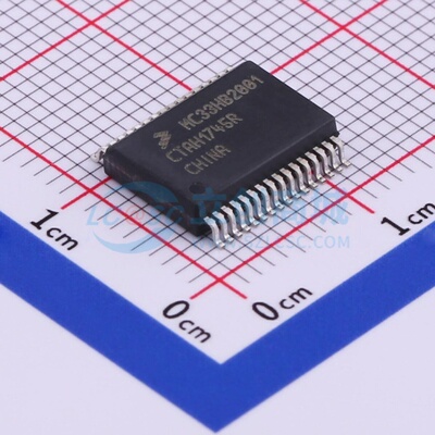 有刷直流电机驱动芯片 MC33HB2001EK SOIC-32 安世 电子元件配单