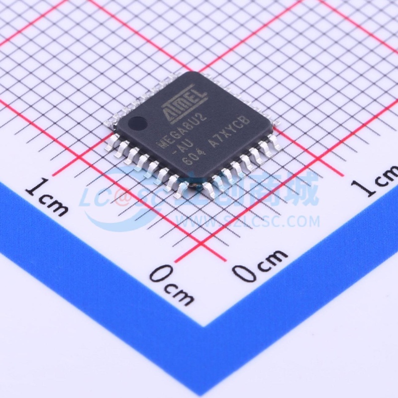 单片机(MCU/MPU/SOC) ATMEGA8U2-AUR TQFP-32 MICROCHIP(美国微芯