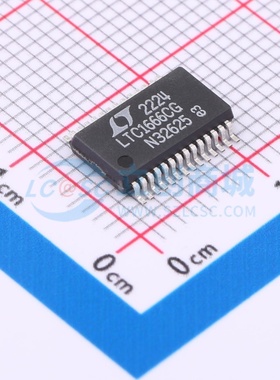 数模转换芯片DAC LTC1666CG#PBF SSOP-28 ADI(亚德诺) 电子元器件