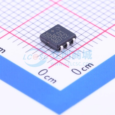 EEPROM DS28E01P-100+T TSOC-6 MAXIM(美信) 电子元器件原装正品